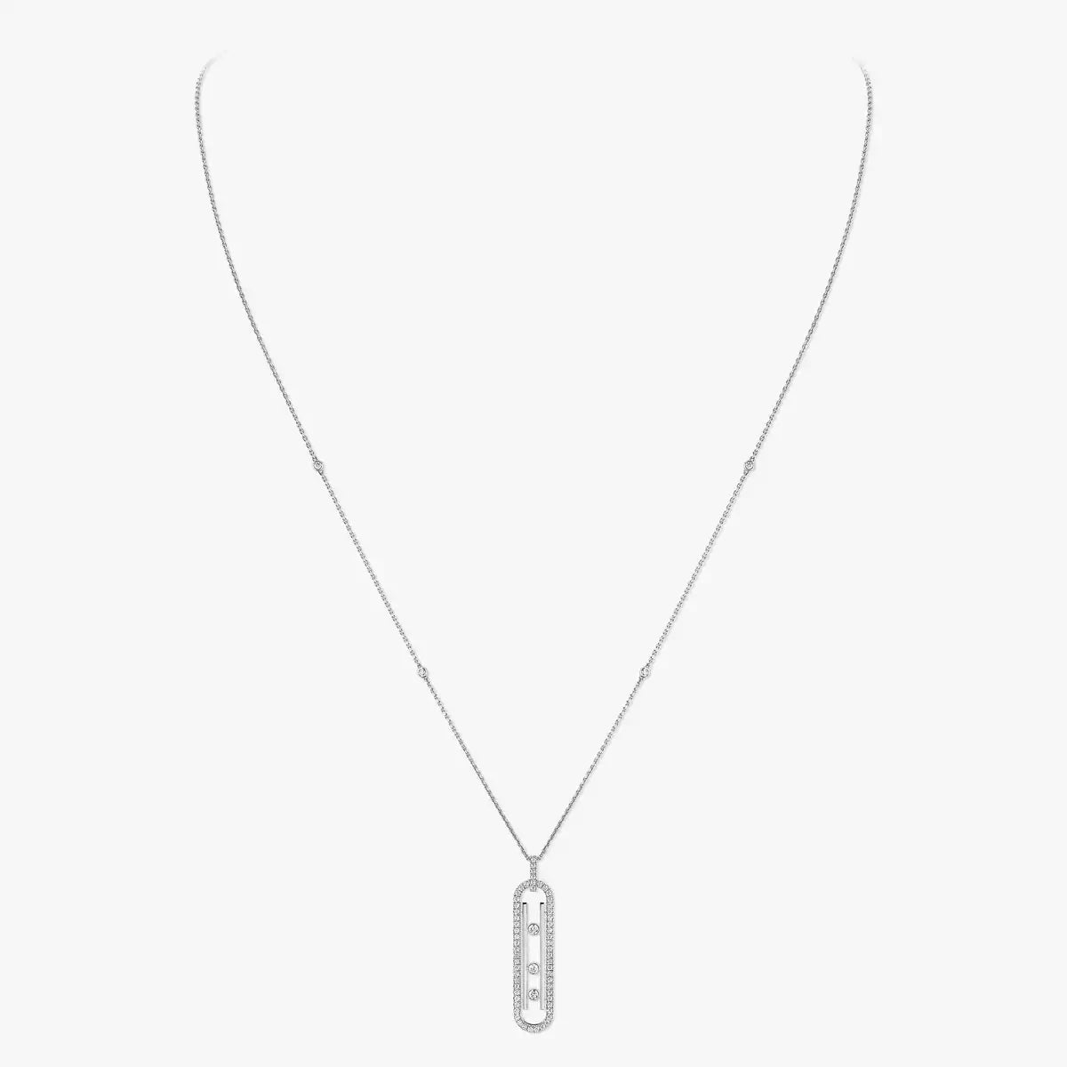 [Rosla]Diamond Necklace Move 10Th
