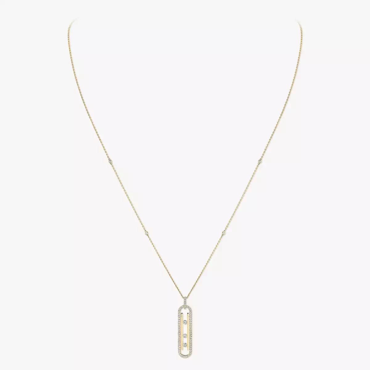 [Rosla]Diamond Necklace Move 10Th
