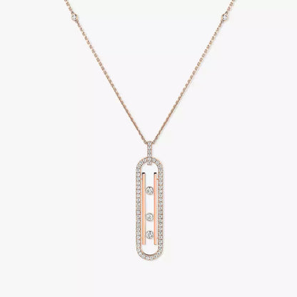 [Rosla]Diamond Necklace Move 10Th