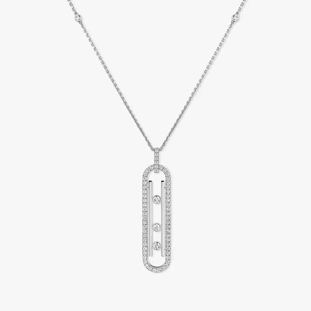 [Rosla]Diamond Necklace Move 10Th