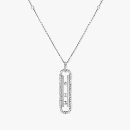 [Rosla]Diamond Necklace Move 10Th