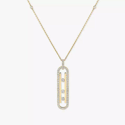 [Rosla]Diamond Necklace Move 10Th