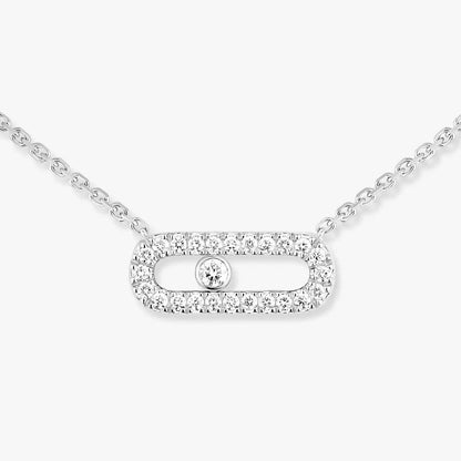 [Rosla]Diamond Necklace Move Uno