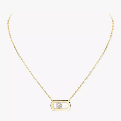[Rosla]So Move Diamond Necklace in Gold