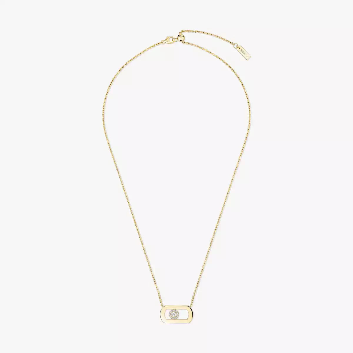 [Rosla]So Move Diamond Necklace in Gold
