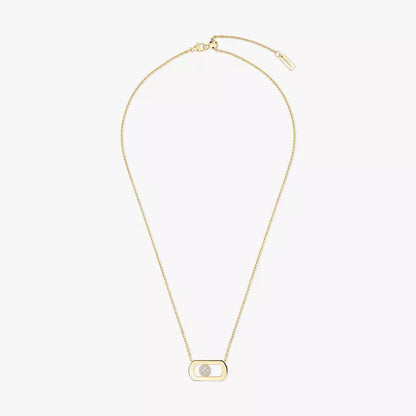 [Rosla]So Move Diamond Necklace in Gold
