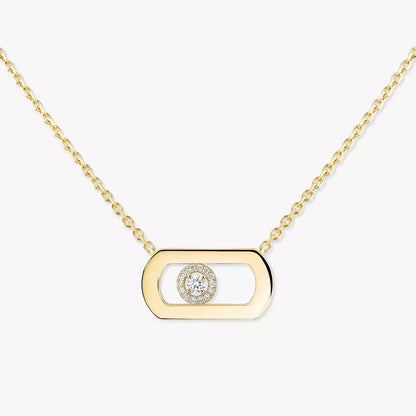 [Rosla]So Move Diamond Necklace in Gold