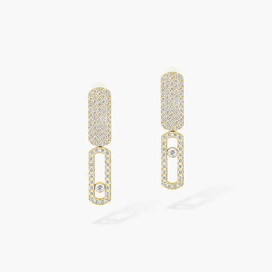 [Rosla]Imperial Move SM Diamond Earrings