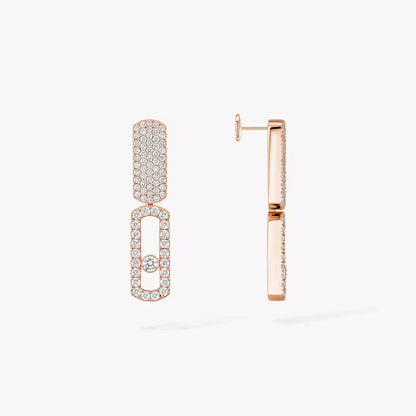 [Rosla]Imperial Move SM Diamond Earrings