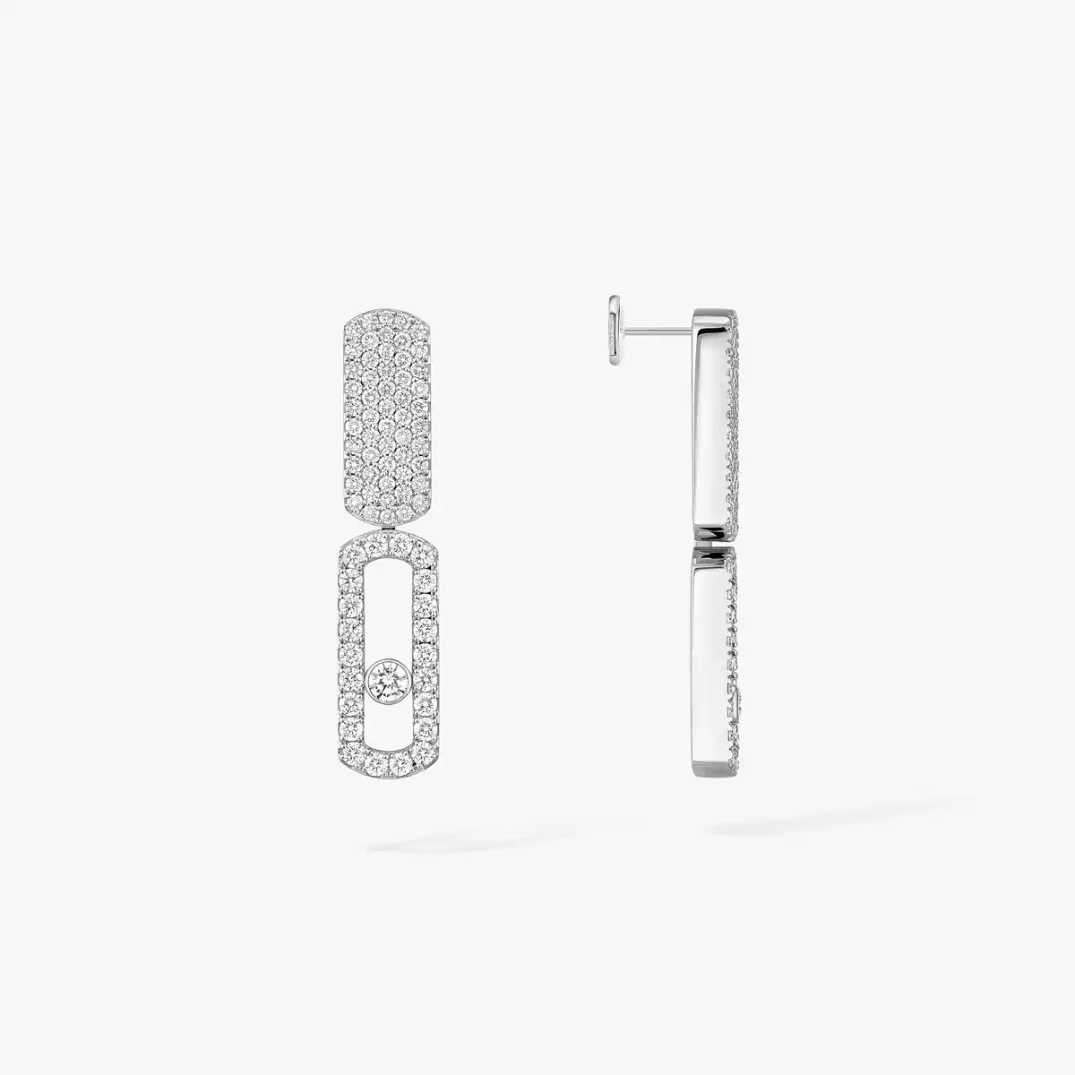 [Rosla]Imperial Move SM Diamond Earrings