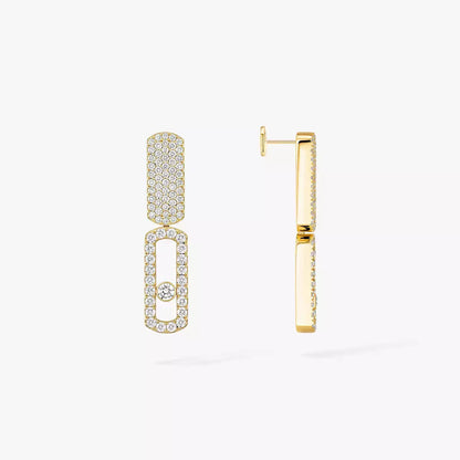[Rosla]Imperial Move SM Diamond Earrings