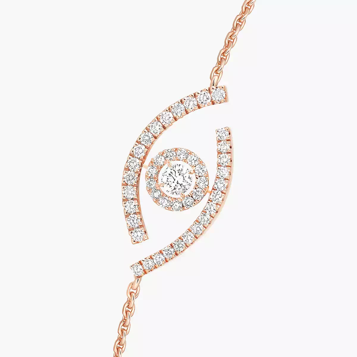 [Rosla]Lucky Eye Pave-Set Diamond Bracelet