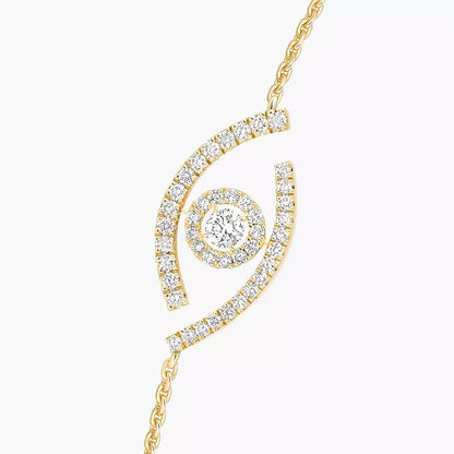 [Rosla]Lucky Eye Pave-Set Diamond Bracelet