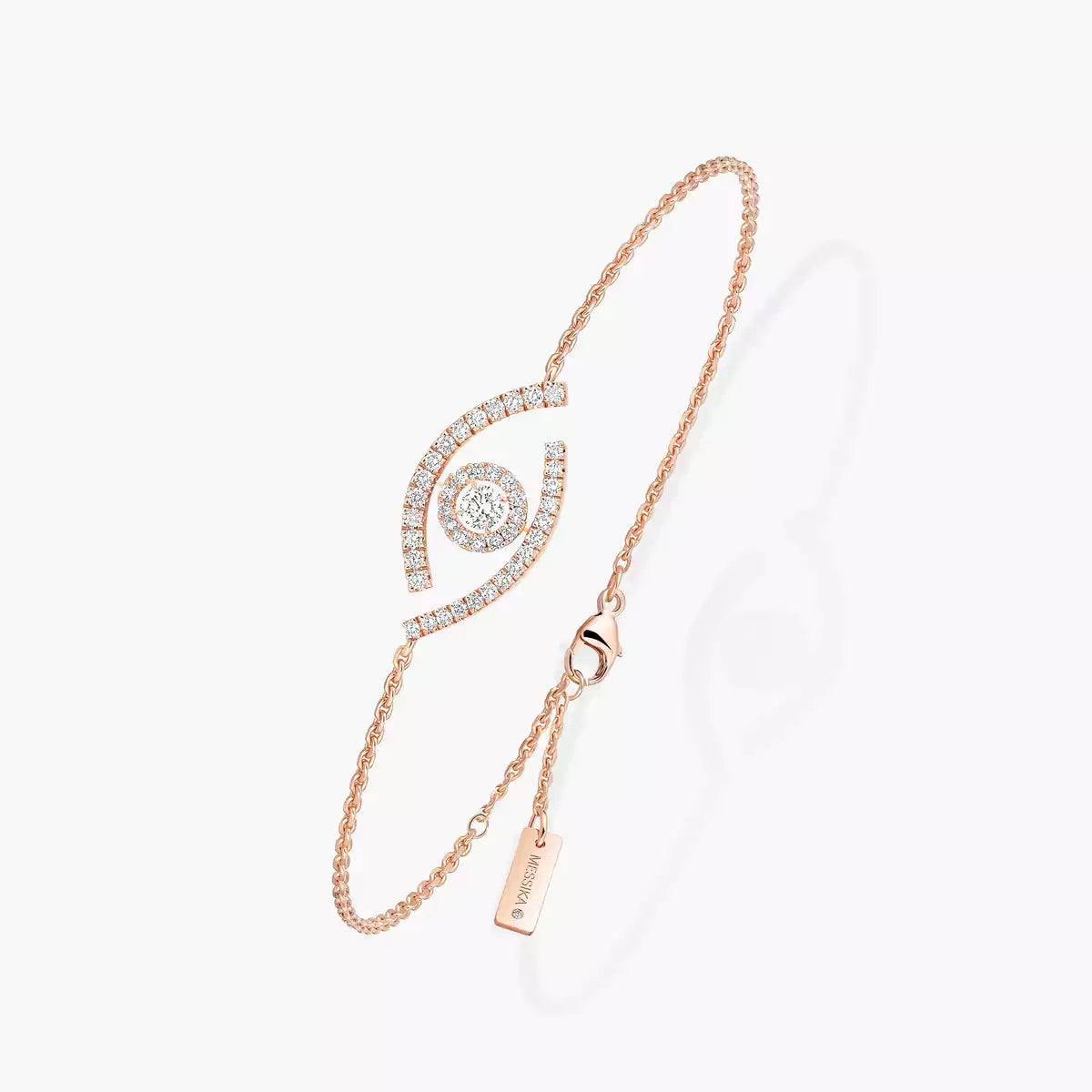 [Rosla]Lucky Eye Pave-Set Diamond Bracelet