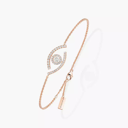 [Rosla]Lucky Eye Pave-Set Diamond Bracelet