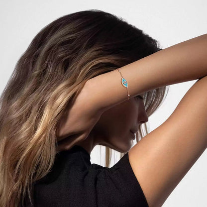 [Rosla]Lucky Eye Diamond Bracelet