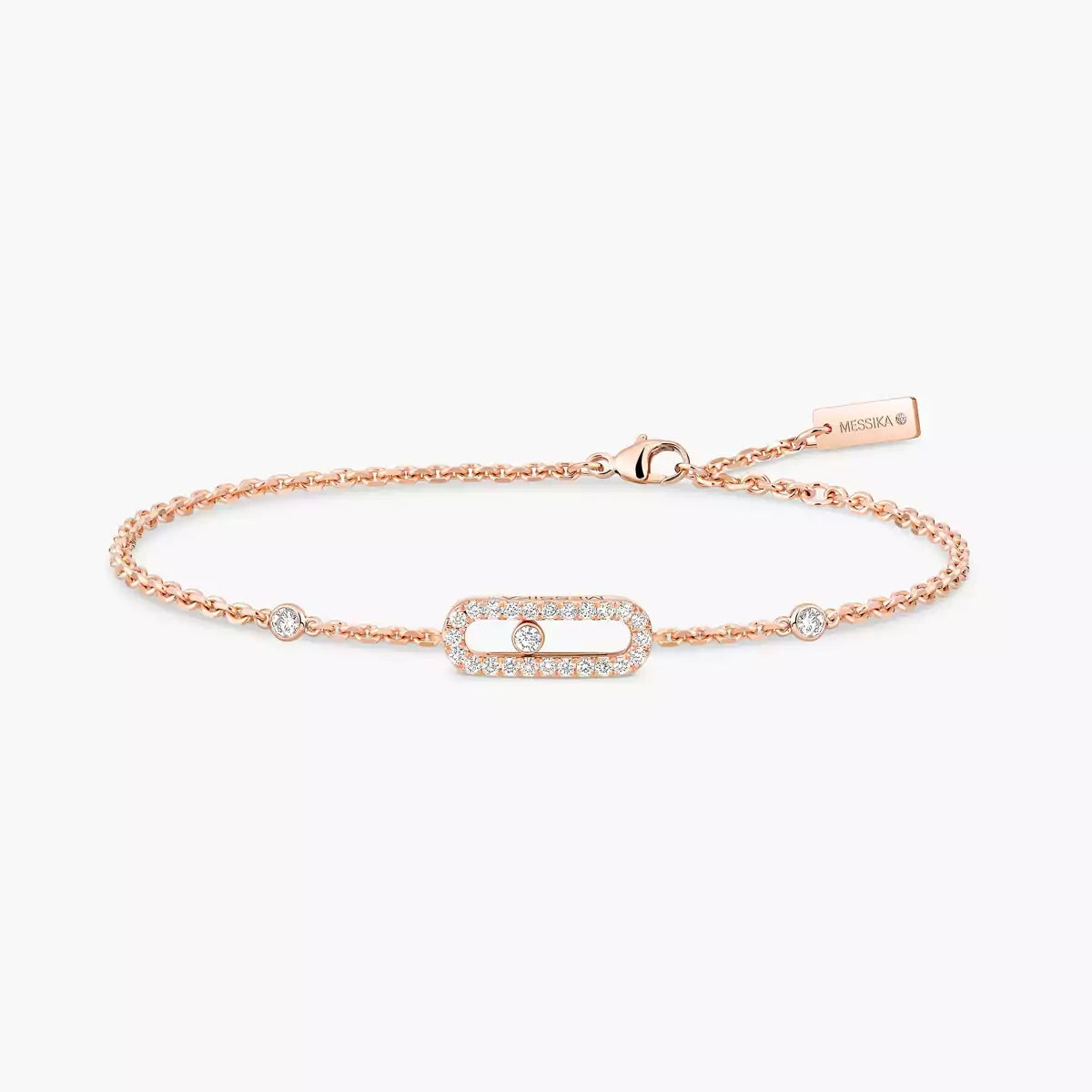 [Rosla]Move Uno Diamond Bracelet