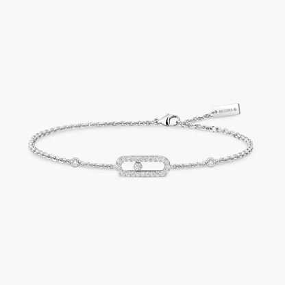 [Rosla]Move Uno Diamond Bracelet