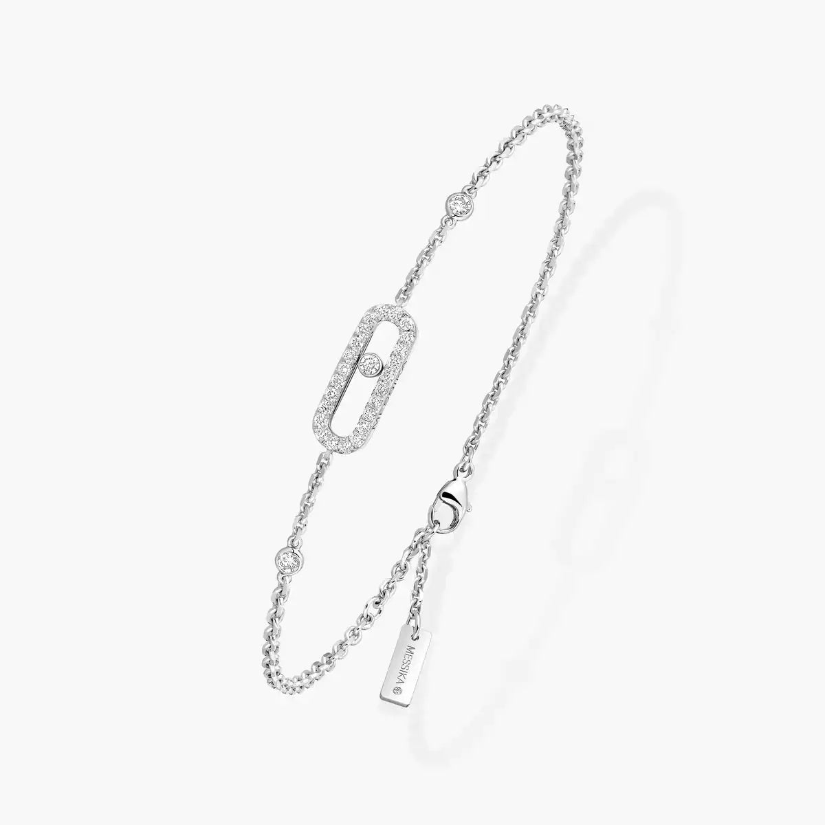 [Rosla]Move Uno Diamond Bracelet