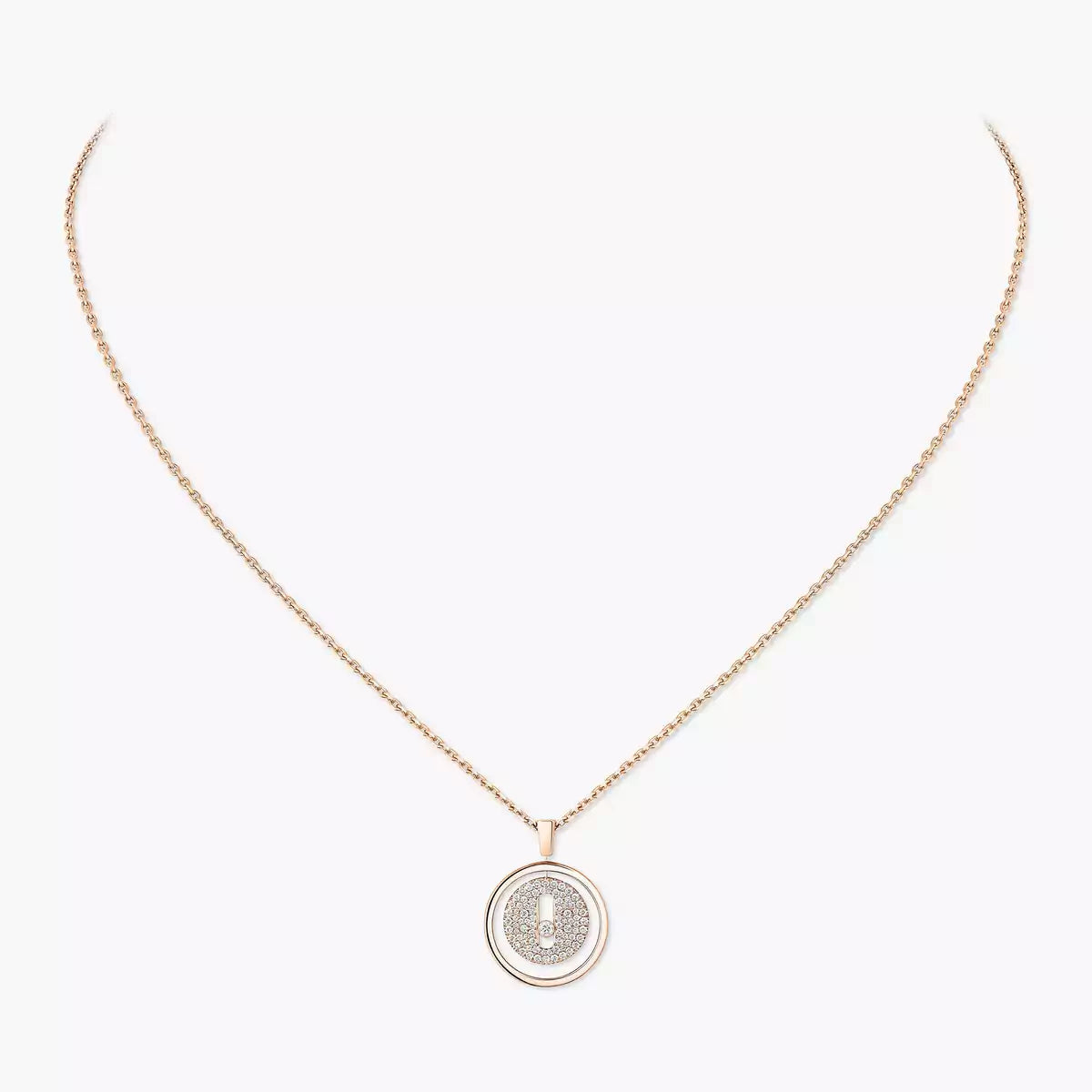 [Rosla] Lucky Move Diamond Necklace