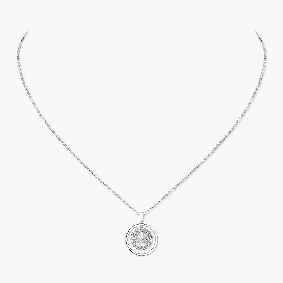 [Rosla] Lucky Move Diamond Necklace