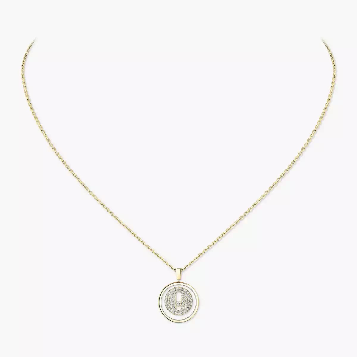 [Rosla] Lucky Move Diamond Necklace