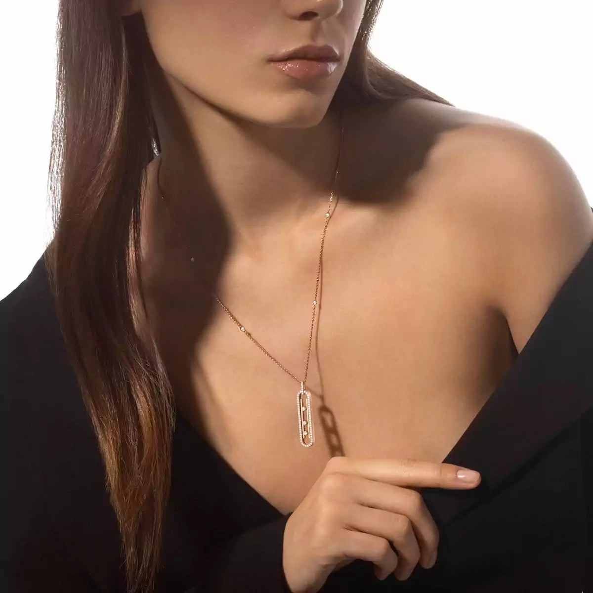 [Rosla]Diamond Necklace Move 10Th