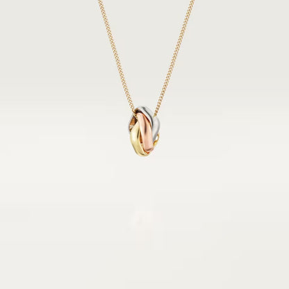 [Rosla]TRINITY CUSHION NECKLACE COLLECTION