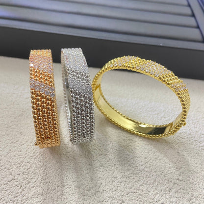 [LUXE]Five-row diamond bracelet