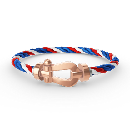 [Rosla]FORCE LARGE HORSESHOE NO DIAMOND BRACELET ROSE GOLD