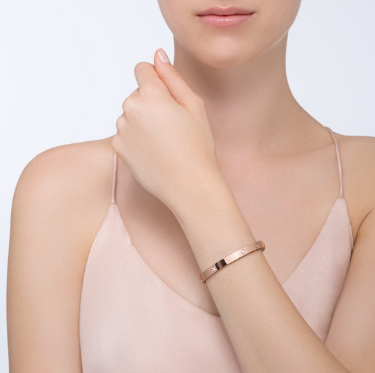 [Rosla]LOVE BRACELET 6.1MM 4 DIAMONDS