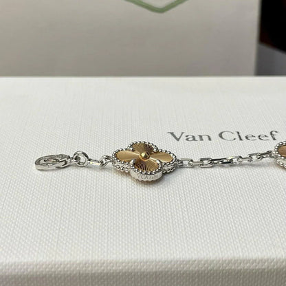 [Rosla] CLOVER 5 MOTIF LASER BRACELET COLLECTION