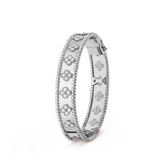 [Rosla]CLOVER BRACELET 8MM DIAMONDS