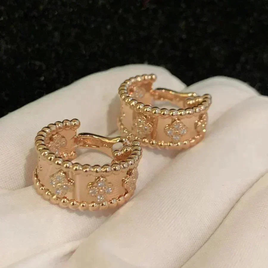 [Rosla]PERLEE DIAMOND EARRINGS