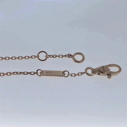 [Rosla]CLOVER WHITE MOP SINGLE FLOWER BRACELET