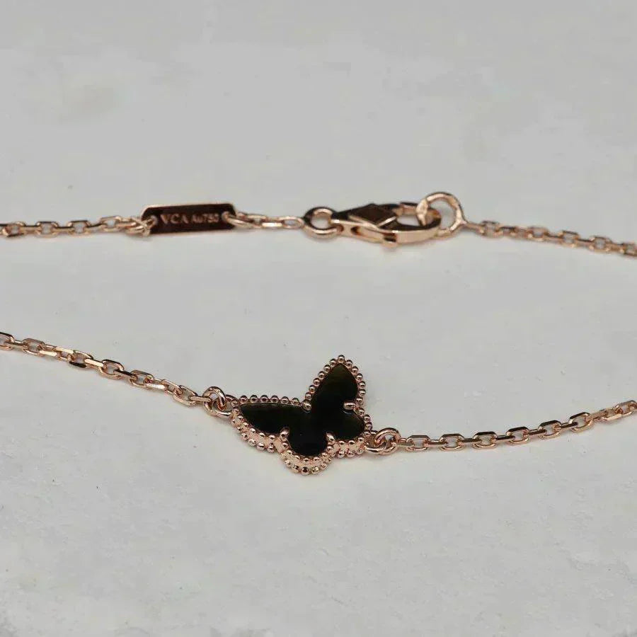 [Rosla]BUTTERFLY ONYX  BUTTERFLY BRACELET