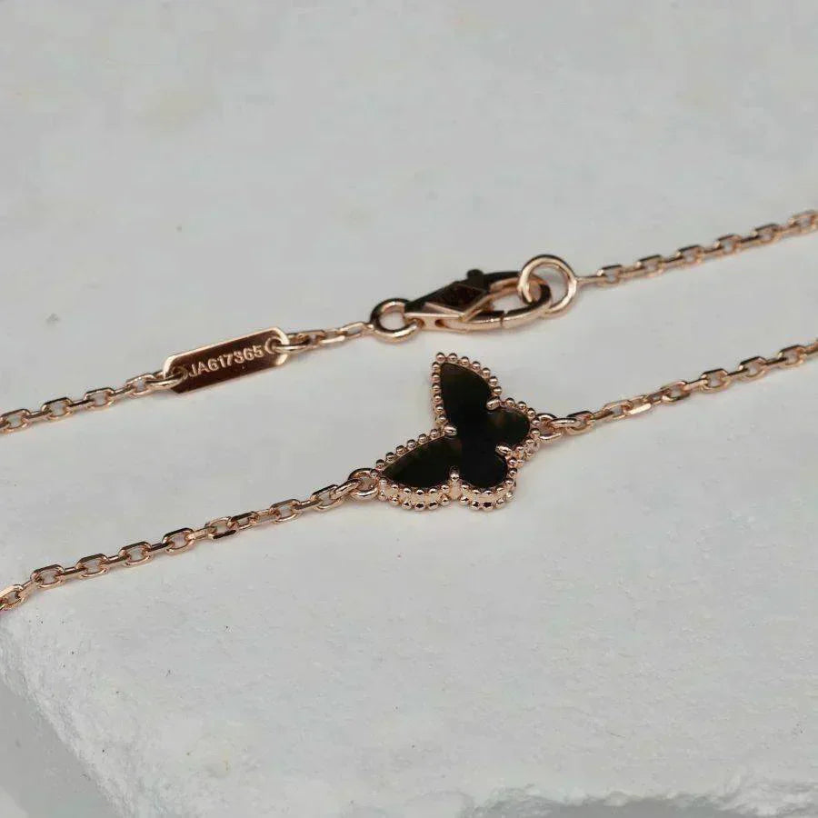 [Rosla]BUTTERFLY ONYX  BUTTERFLY BRACELET