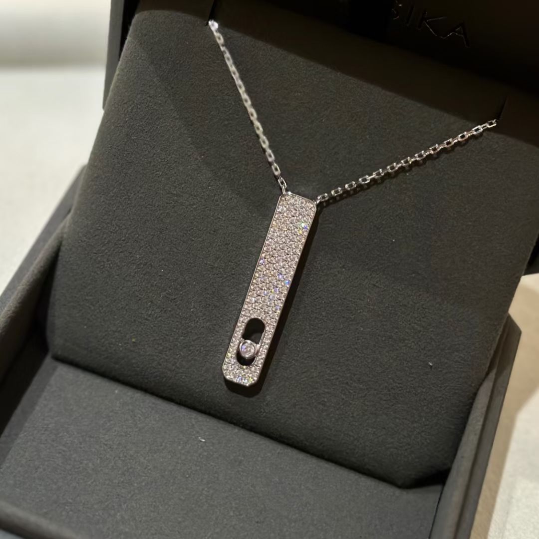 [Rosla]MY FIRST DIAMOND PAVED NECKLACE