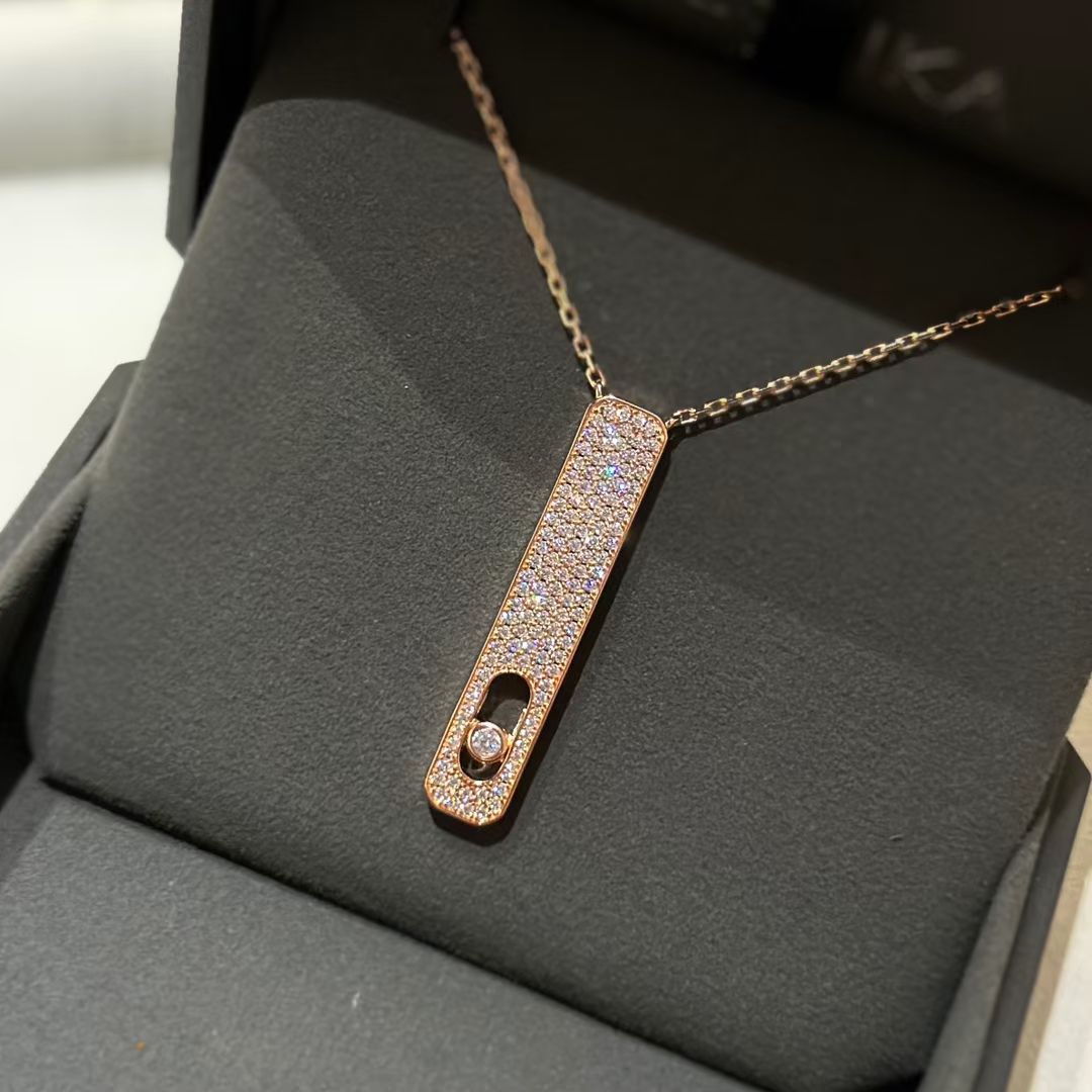 [Rosla]MY FIRST DIAMOND PAVED NECKLACE