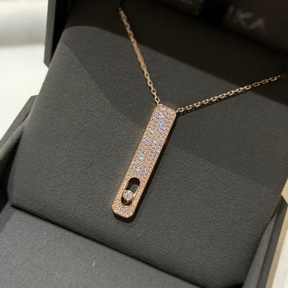 [Rosla]MY FIRST DIAMOND PAVED NECKLACE