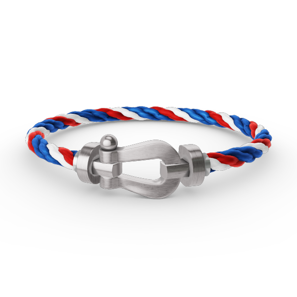 [Rosla]FORCE LARGE HORSESHOE NO DIAMOND BRACELET SILVER