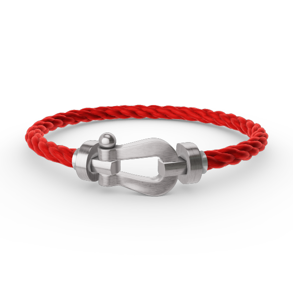 [Rosla]FORCE LARGE HORSESHOE NO DIAMOND BRACELET SILVER