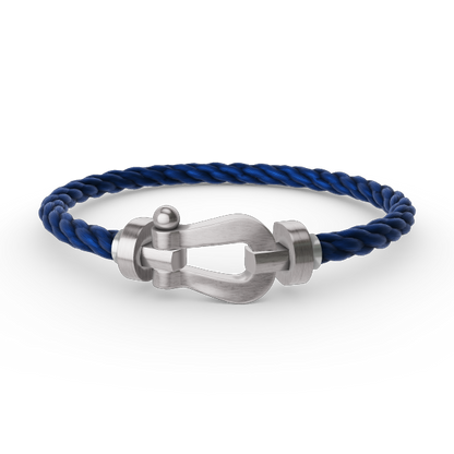 [Rosla]Love & Force Large Horseshoe Trio Bracelet Stack Set