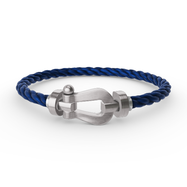 [Rosla]FORCE LARGE HORSESHOE NO DIAMOND BRACELET SILVER